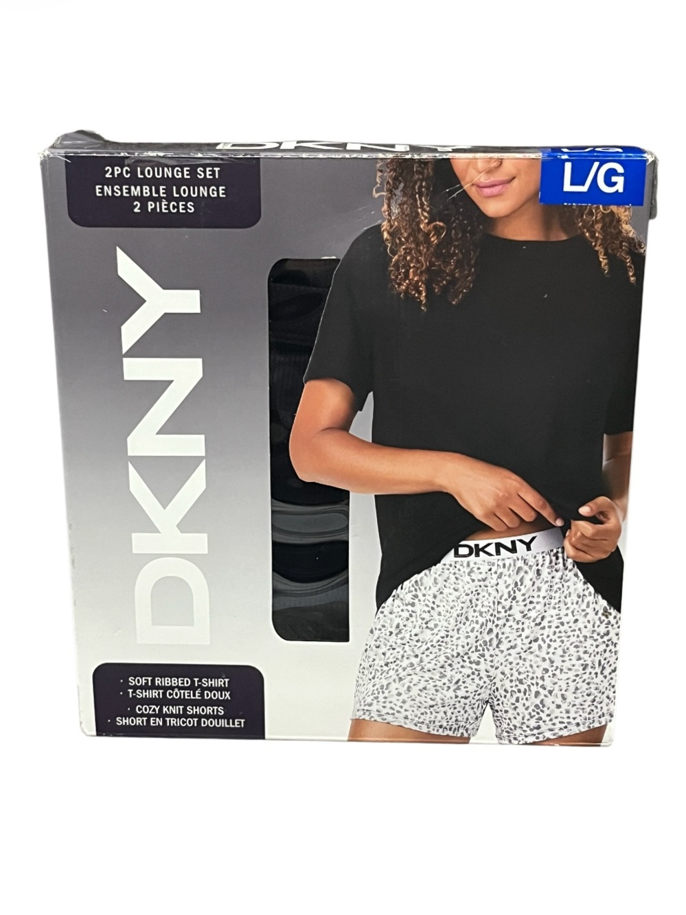NWT DKNY Lounge Set Top and Shorts Large